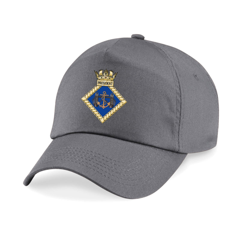 HMS President Printed Cap