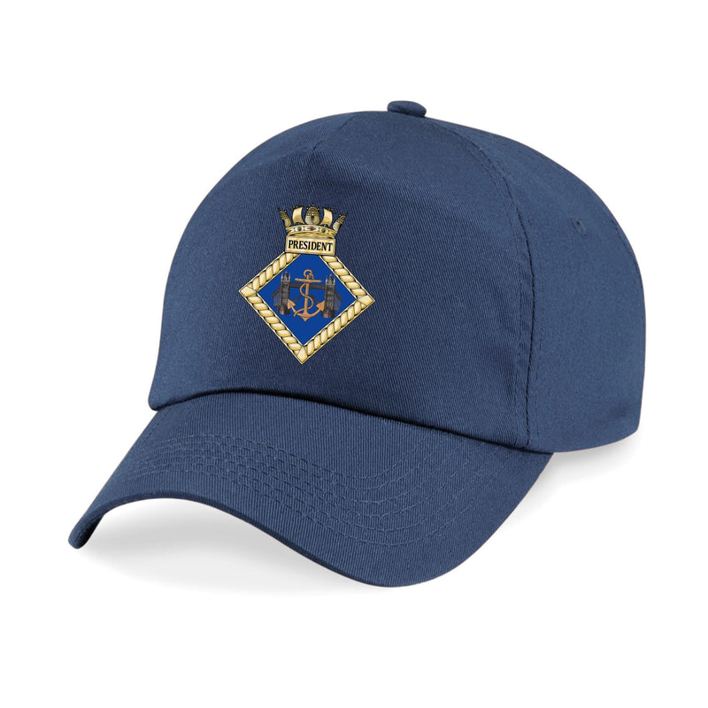 HMS President Printed Cap