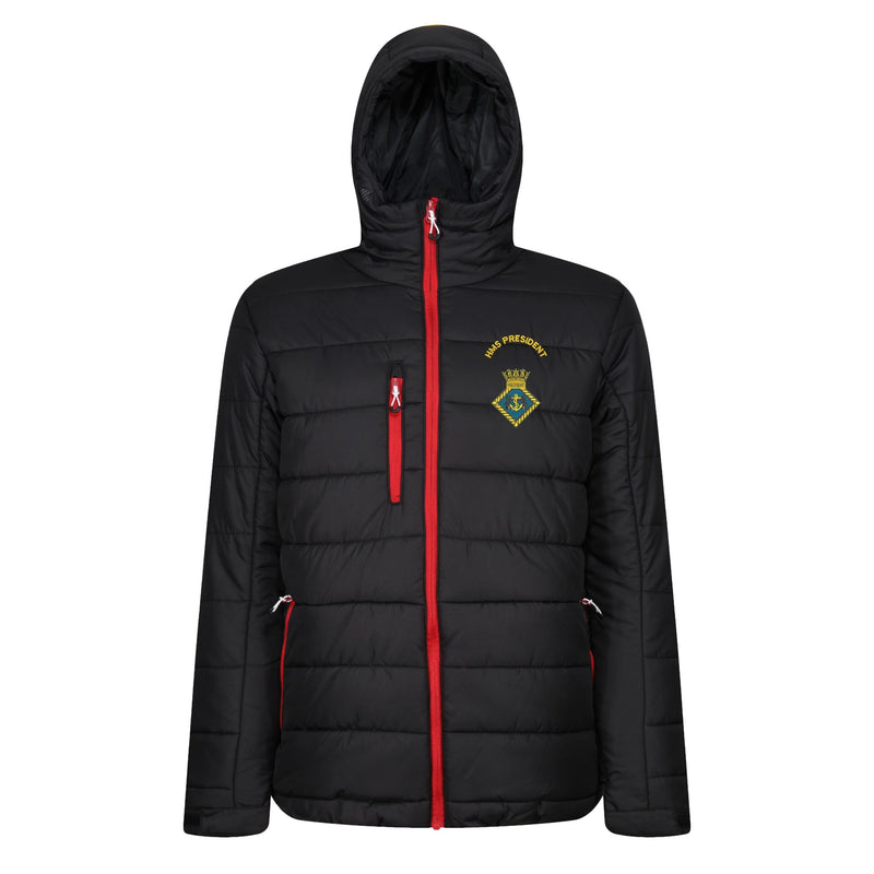 HMS President Regatta Thermal Hooded Jacket