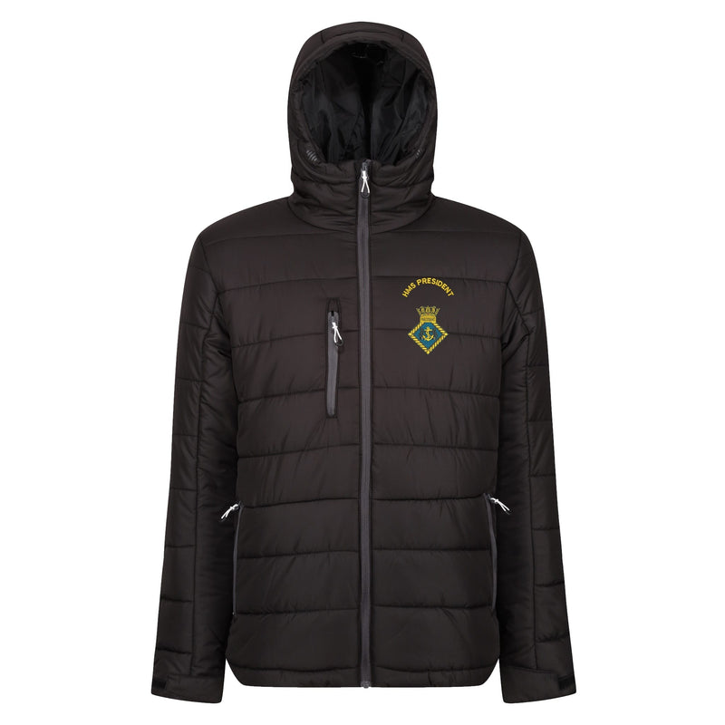 HMS President Regatta Thermal Hooded Jacket