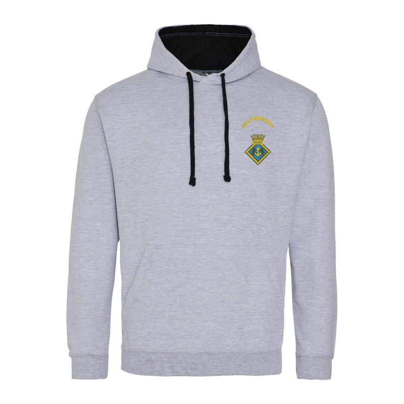 HMS President Varsity Contrast Hoodie