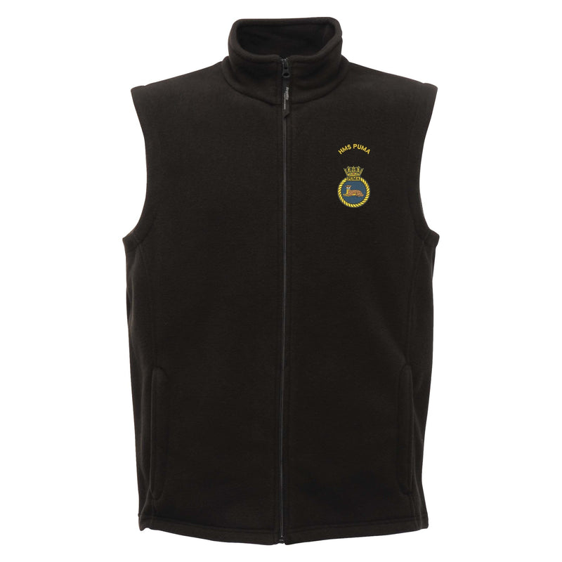 HMS Puma Regatta Fleece Bodywarmer