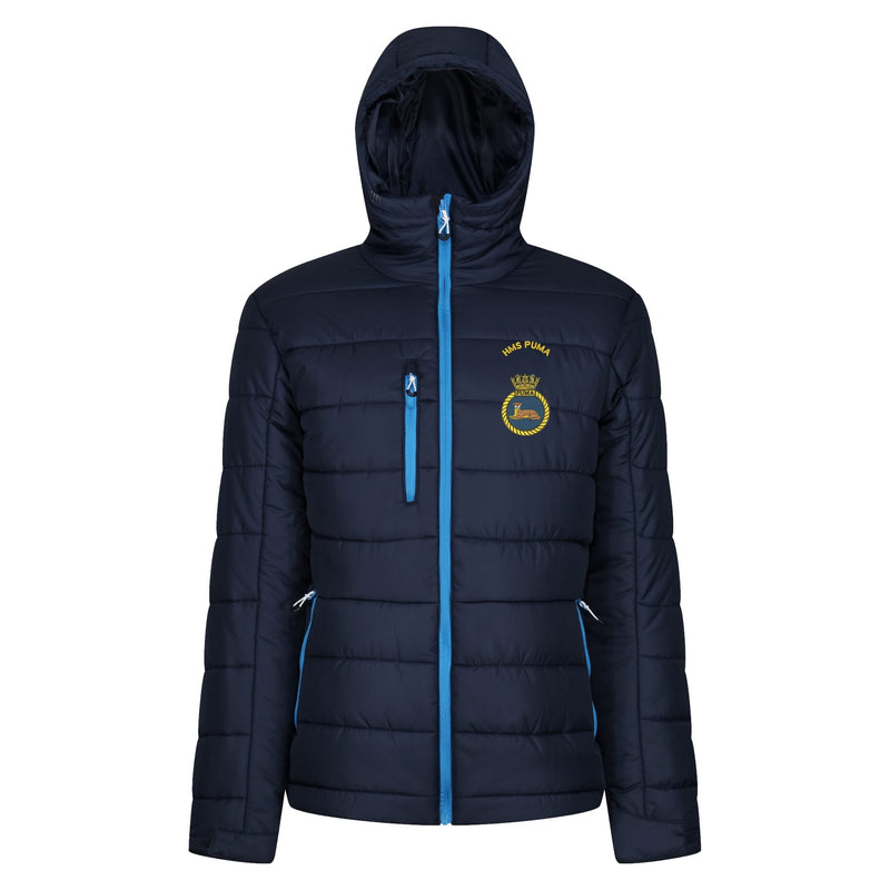 HMS Puma Regatta Thermal Hooded Jacket