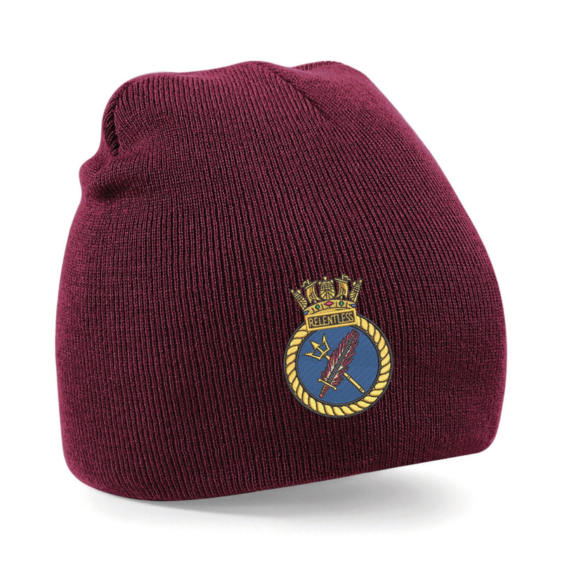 HMS Relentless Beanie Hat