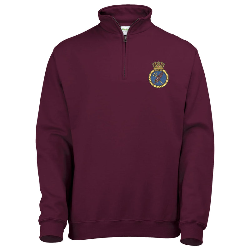 HMS Relentless Quarter Zip Sweatshirt