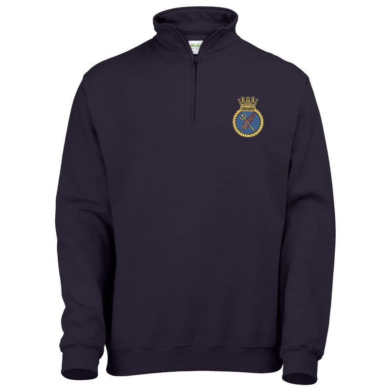 HMS Relentless Quarter Zip Sweatshirt