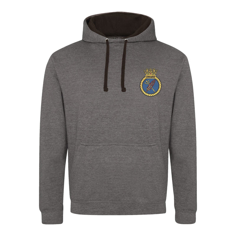 HMS Relentless Varsity Contrast Hoodie