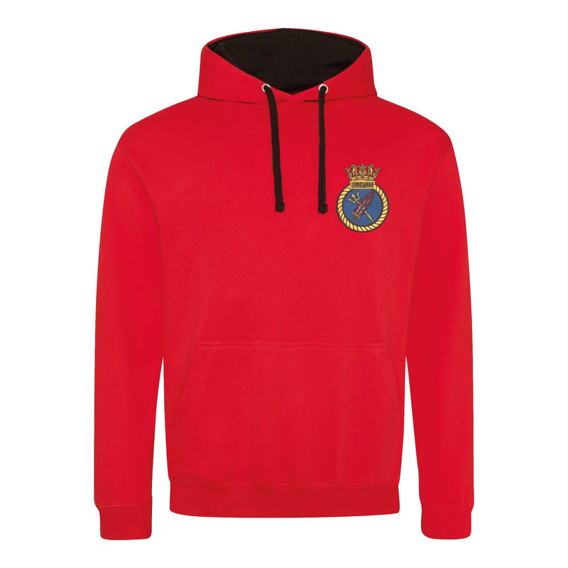 HMS Relentless Varsity Contrast Hoodie