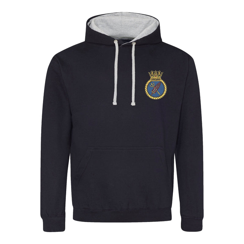 HMS Relentless Varsity Contrast Hoodie