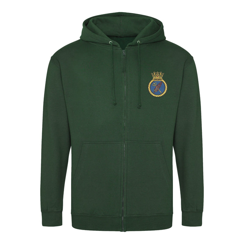 HMS Relentless Zipped Hoodie