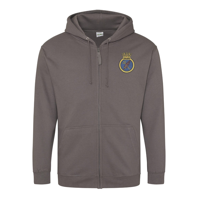HMS Relentless Zipped Hoodie