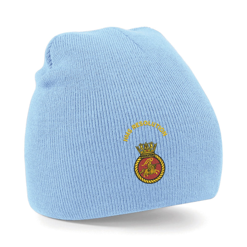 HMS Resolution Beanie Hat