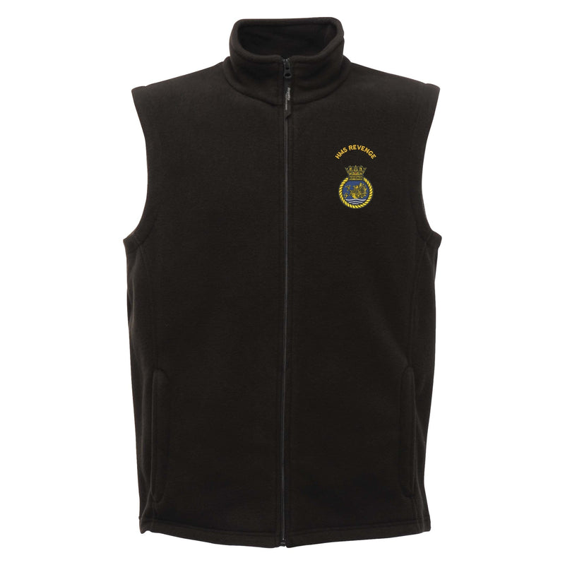 HMS Revenge Regatta Fleece Bodywarmer