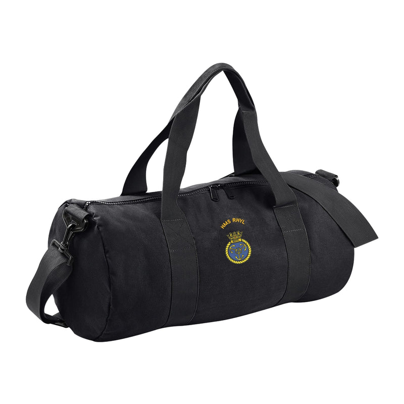 HMS Rhyl Barrel Bag