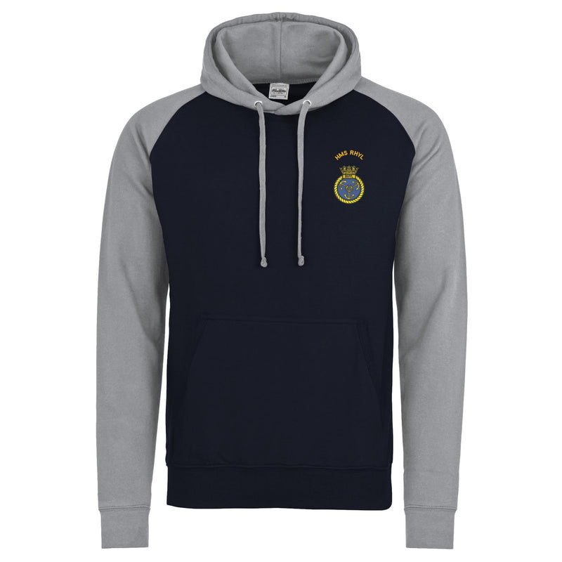 HMS Rhyl Contrast Hoodie