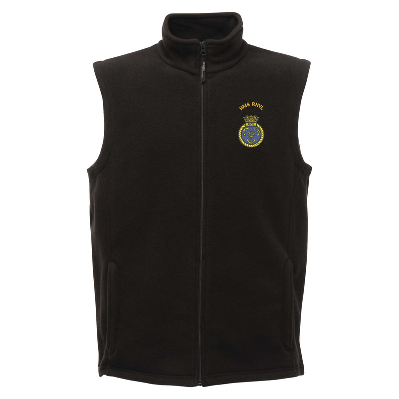 HMS Rhyl Regatta Fleece Bodywarmer