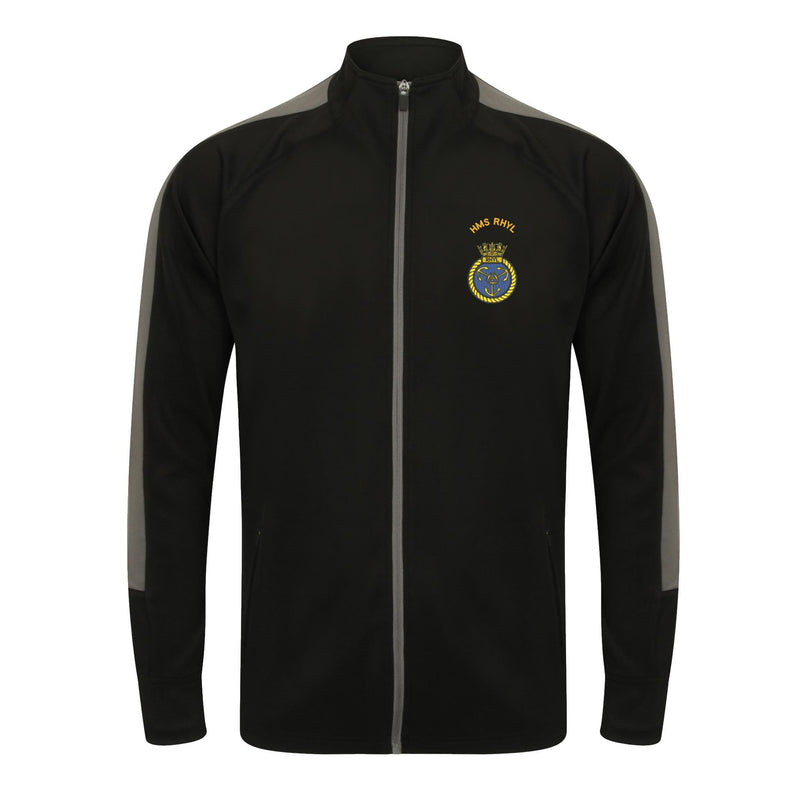 HMS Rhyl Knitted Tracksuit Top