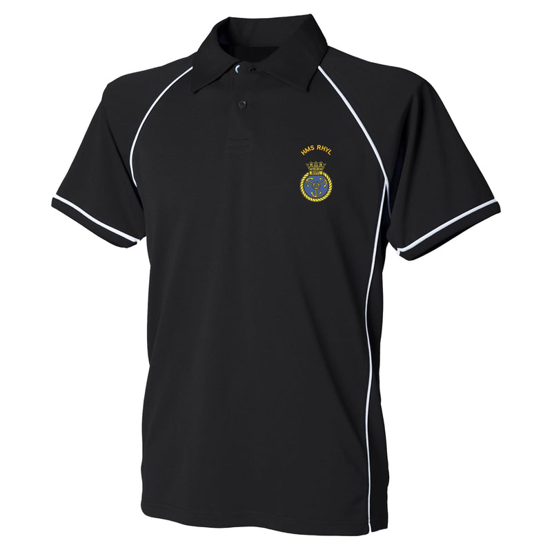 HMS Rhyl Performance Polo