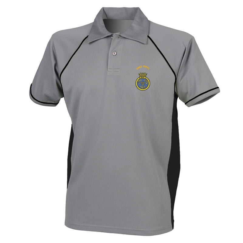 HMS Rhyl Performance Polo
