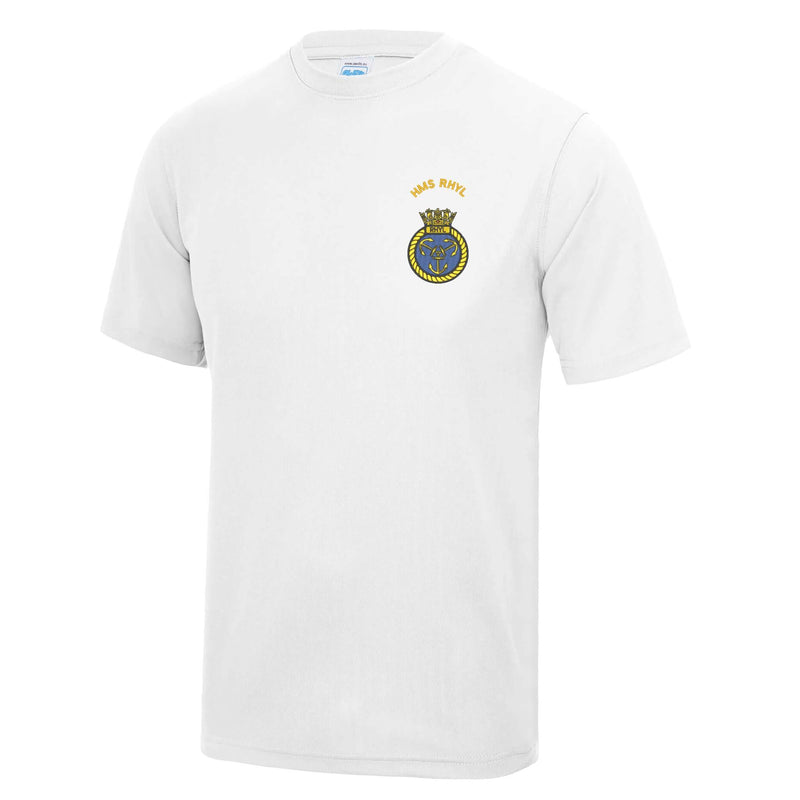 HMS Rhyl Polyester T-Shirt