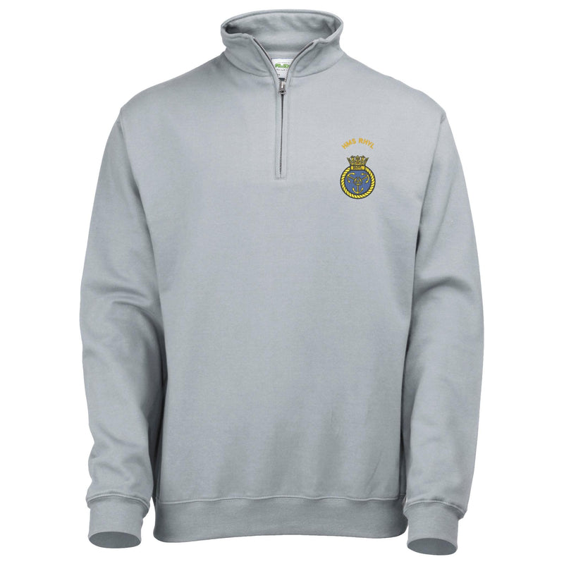 HMS Rhyl Quarter Zip Sweatshirt