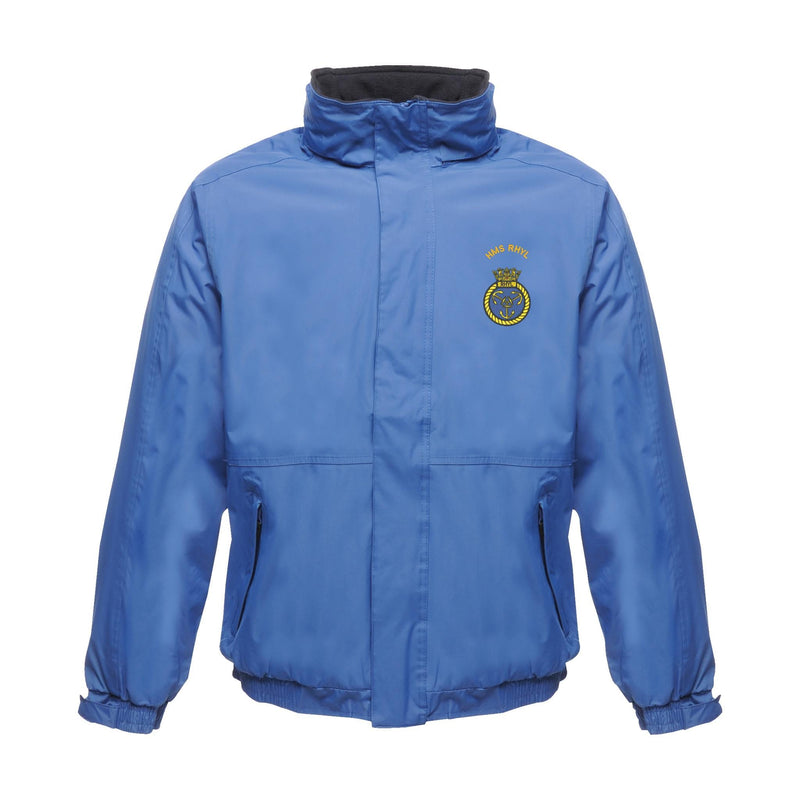 HMS Rhyl Regatta Waterproof Jacket With Hood