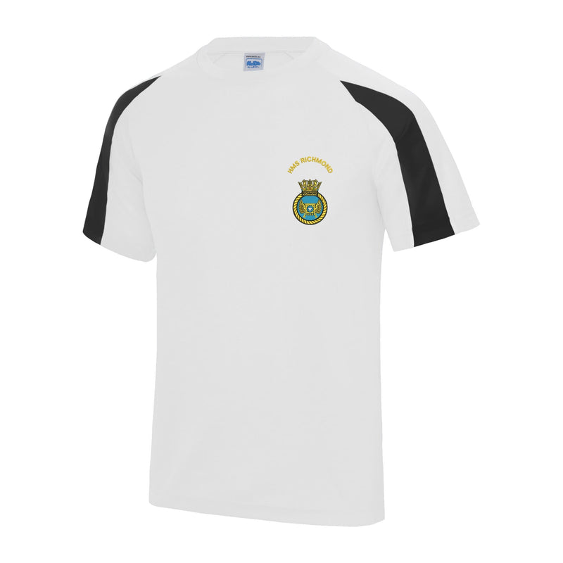 HMS Richmond Contrast Polyester T-Shirt