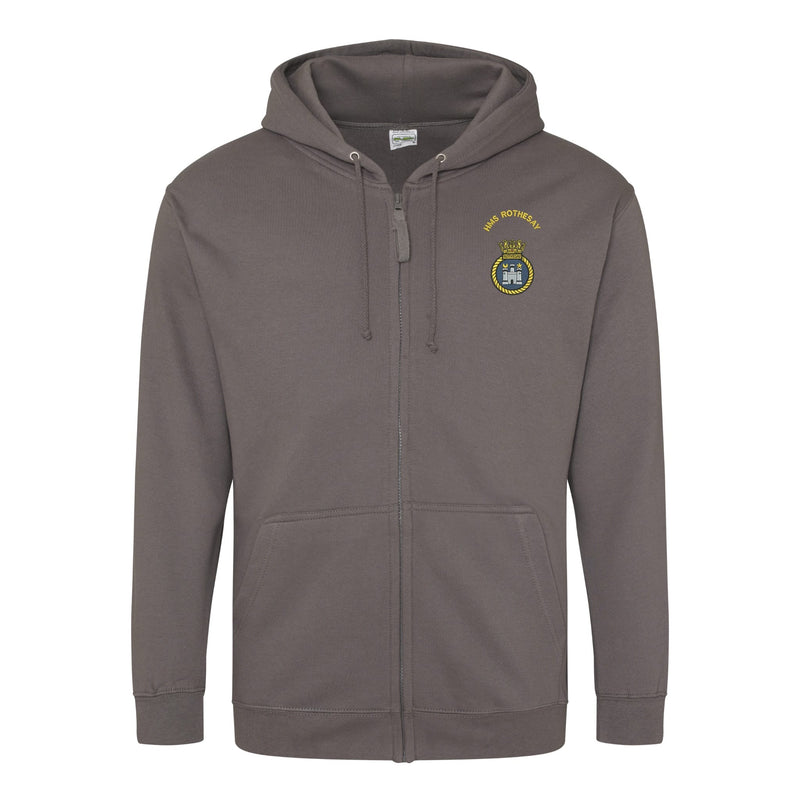 HMS Rothesay Zipped Hoodie