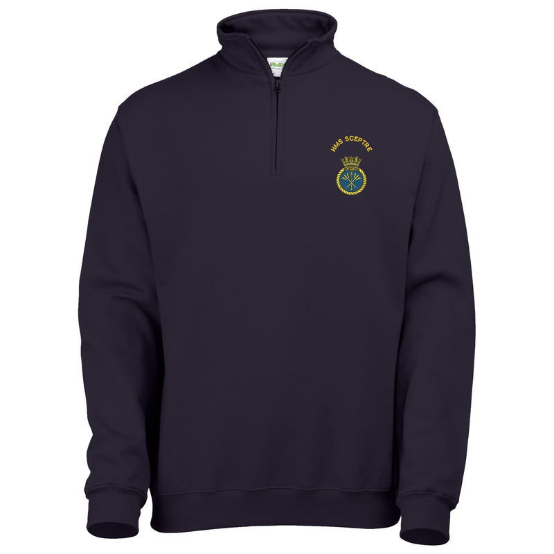 HMS Sceptre Quarter Zip Sweatshirt