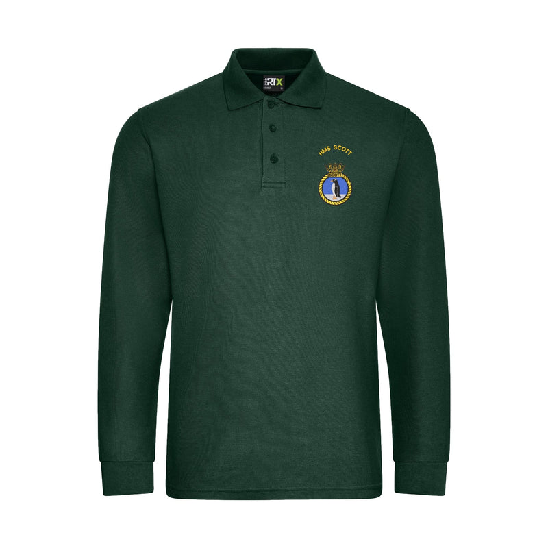 HMS Scott Long Sleeve Polo Shirt