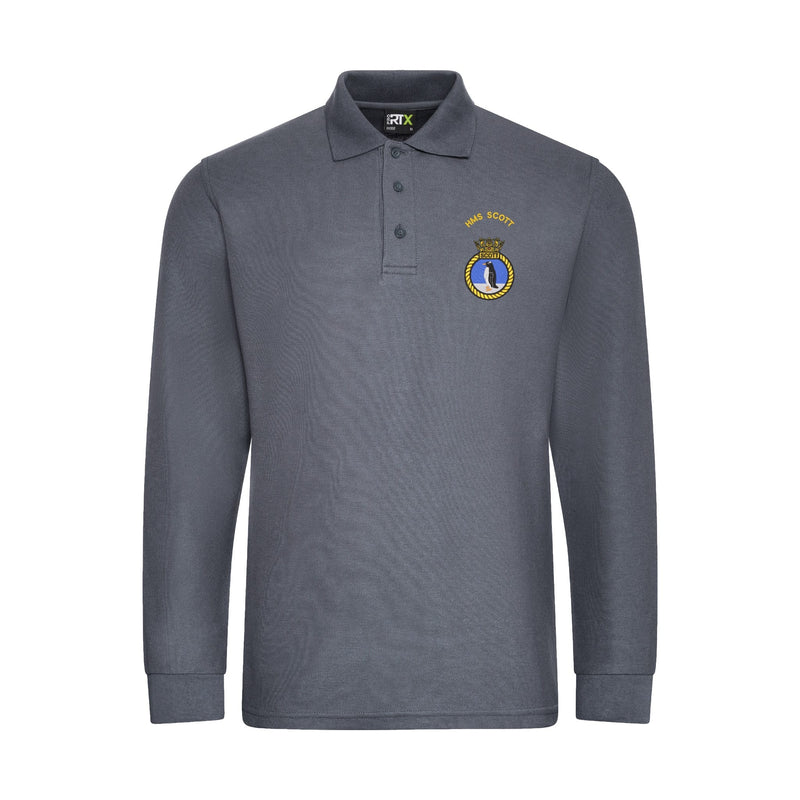 HMS Scott Long Sleeve Polo Shirt