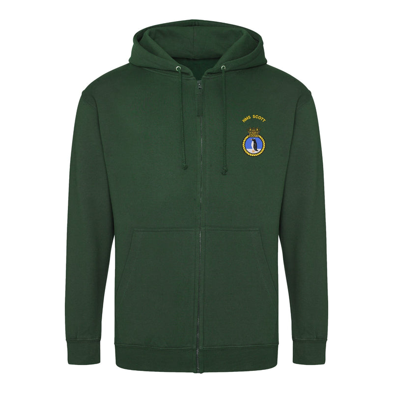 HMS Scott Zipped Hoodie