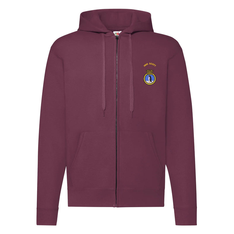 HMS Scott Zipped Hoodie