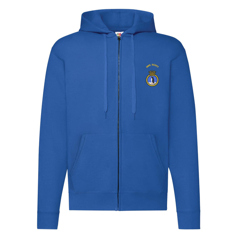 HMS Scott Zipped Hoodie