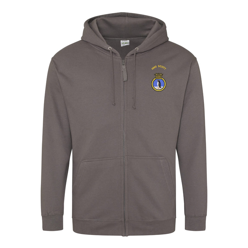 HMS Scott Zipped Hoodie