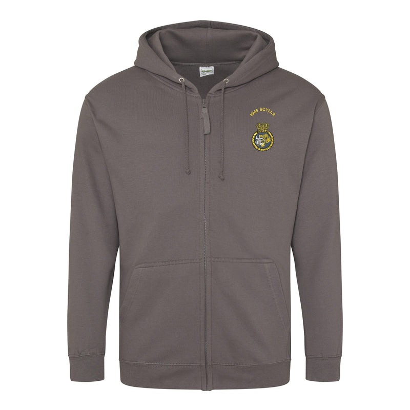 HMS Scylla Zipped Hoodie