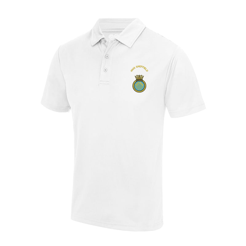 HMS Sheffield Cool Polo