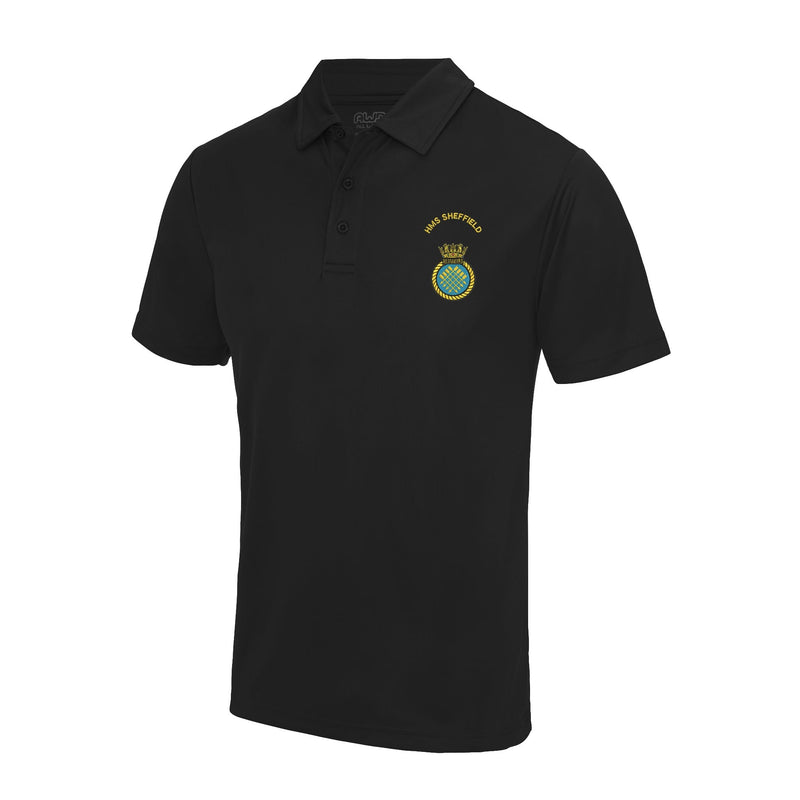 HMS Sheffield Cool Polo
