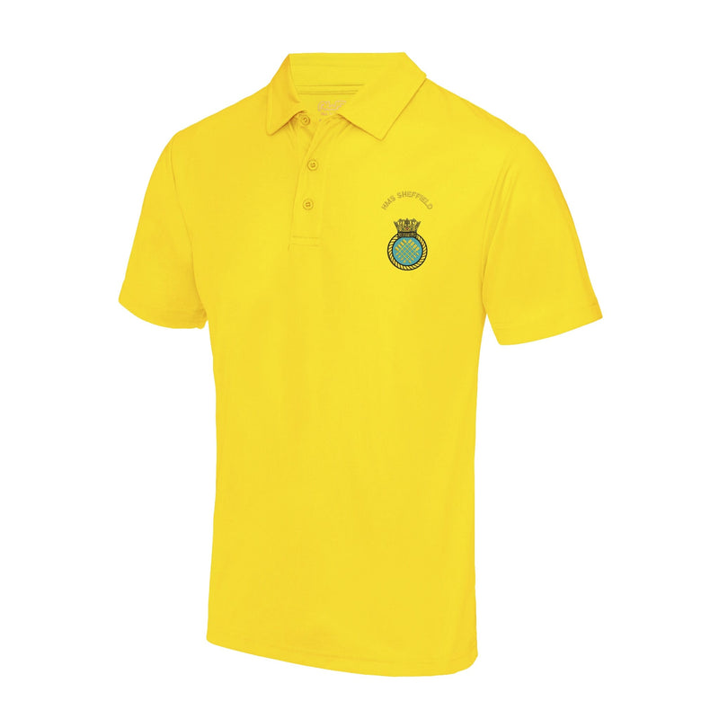 HMS Sheffield Cool Polo
