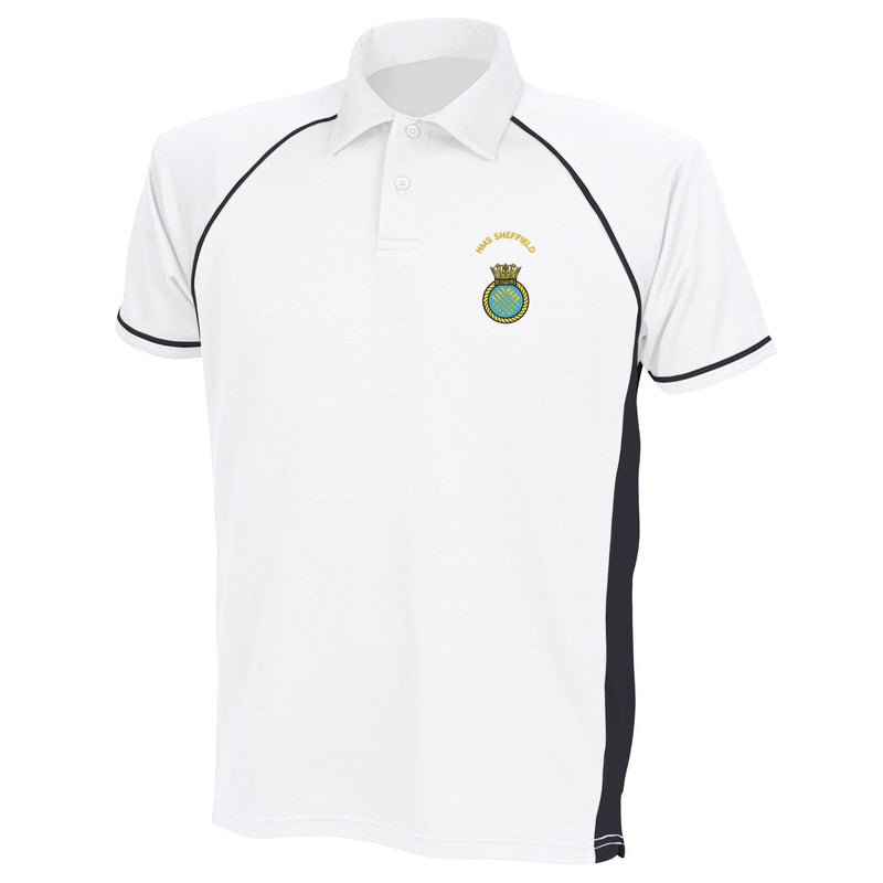 HMS Sheffield Performance Polo