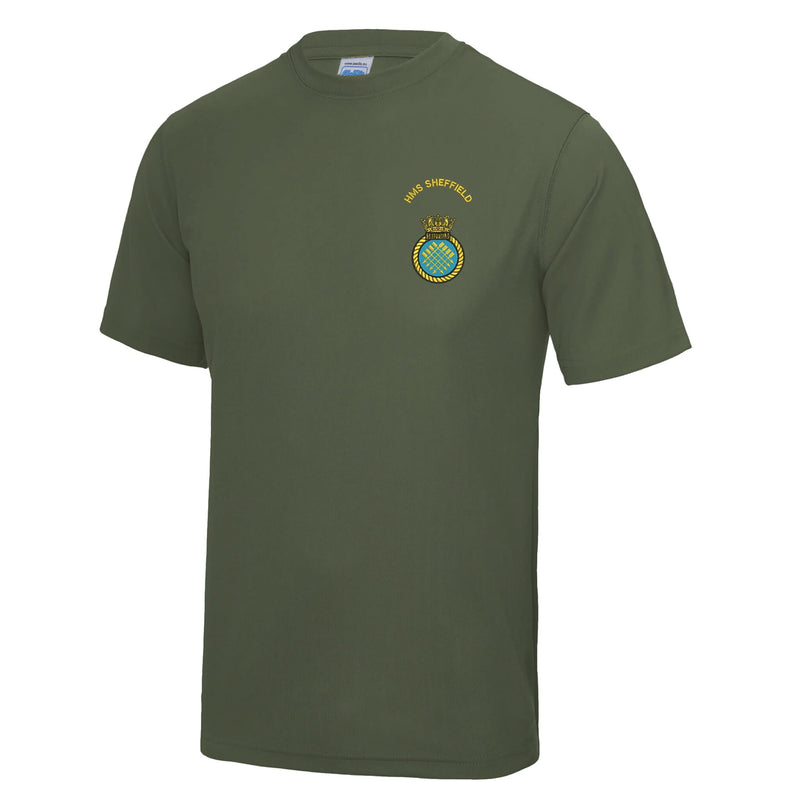 HMS Sheffield Polyester T-Shirt