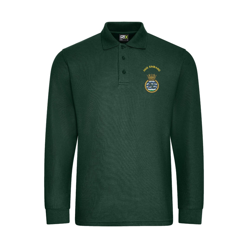 HMS Simbang Long Sleeve Polo Shirt