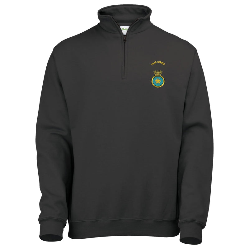 HMS Sirius Quarter Zip Sweatshirt
