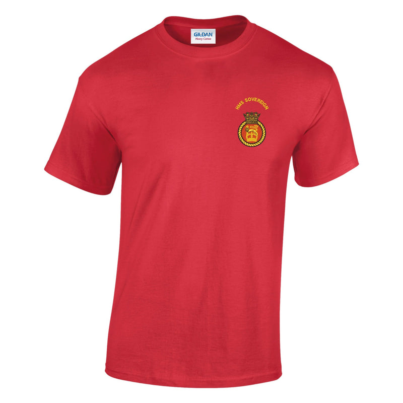 HMS Sovereign Cotton T-Shirt