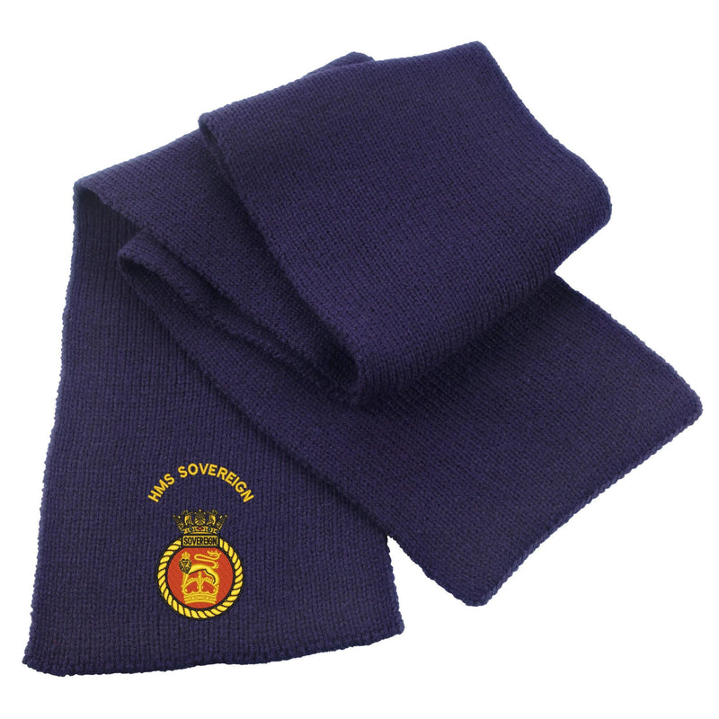 HMS Sovereign Heavy Knit Scarf