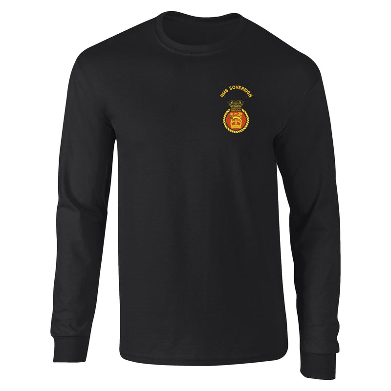 HMS Sovereign Long Sleeve T-Shirt