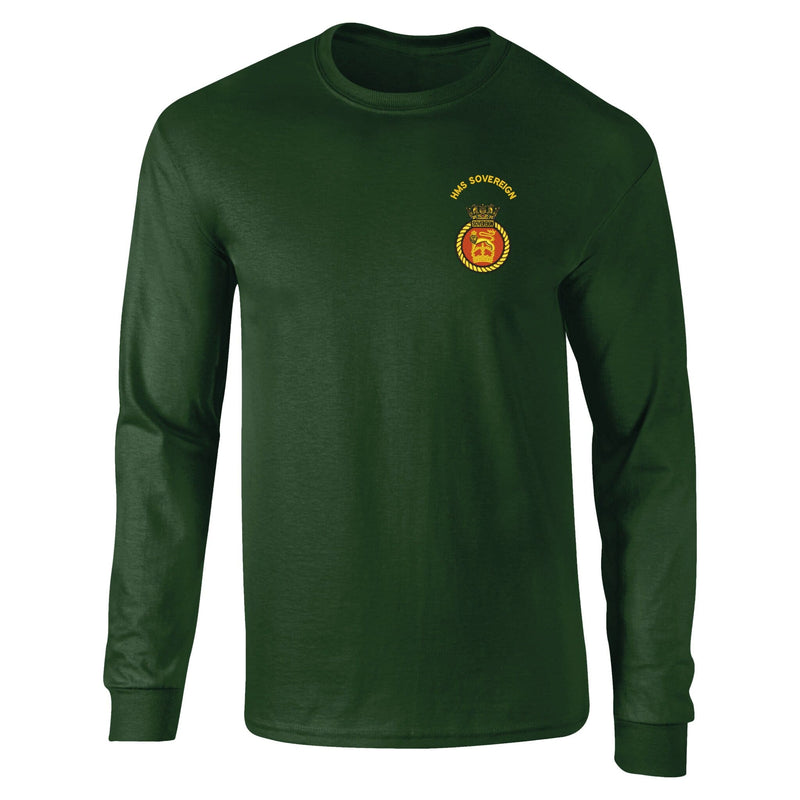 HMS Sovereign Long Sleeve T-Shirt