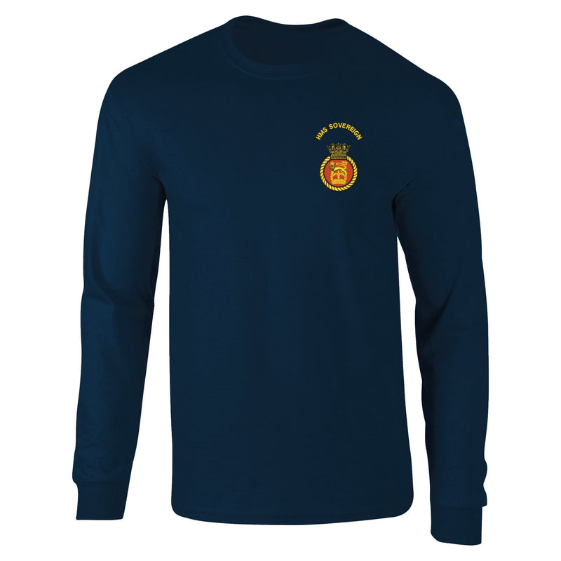 HMS Sovereign Long Sleeve T-Shirt