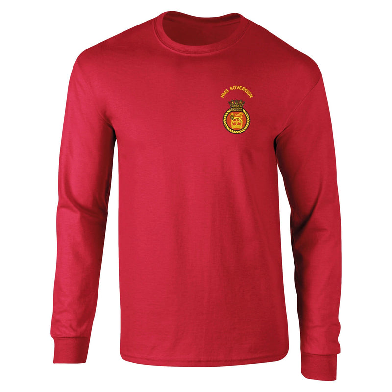 HMS Sovereign Long Sleeve T-Shirt