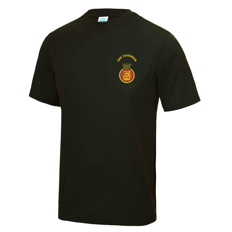 HMS Sovereign Polyester T-Shirt